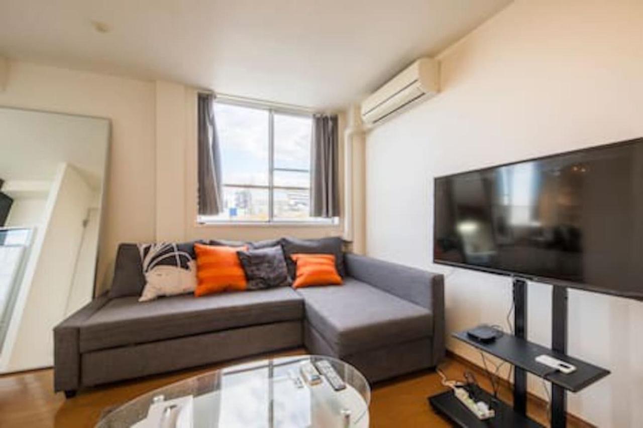 Ferienwohnung Sengoku Eki-Mae Bldg 401 Präfektur Tokio Exterior foto